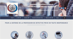 Desktop Screenshot of detective-prive.info