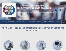 Tablet Screenshot of detective-prive.info